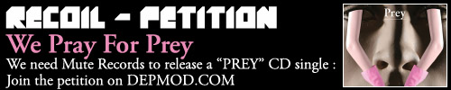 DEPMOD-RECOIL-Petition: We Pray For Prey